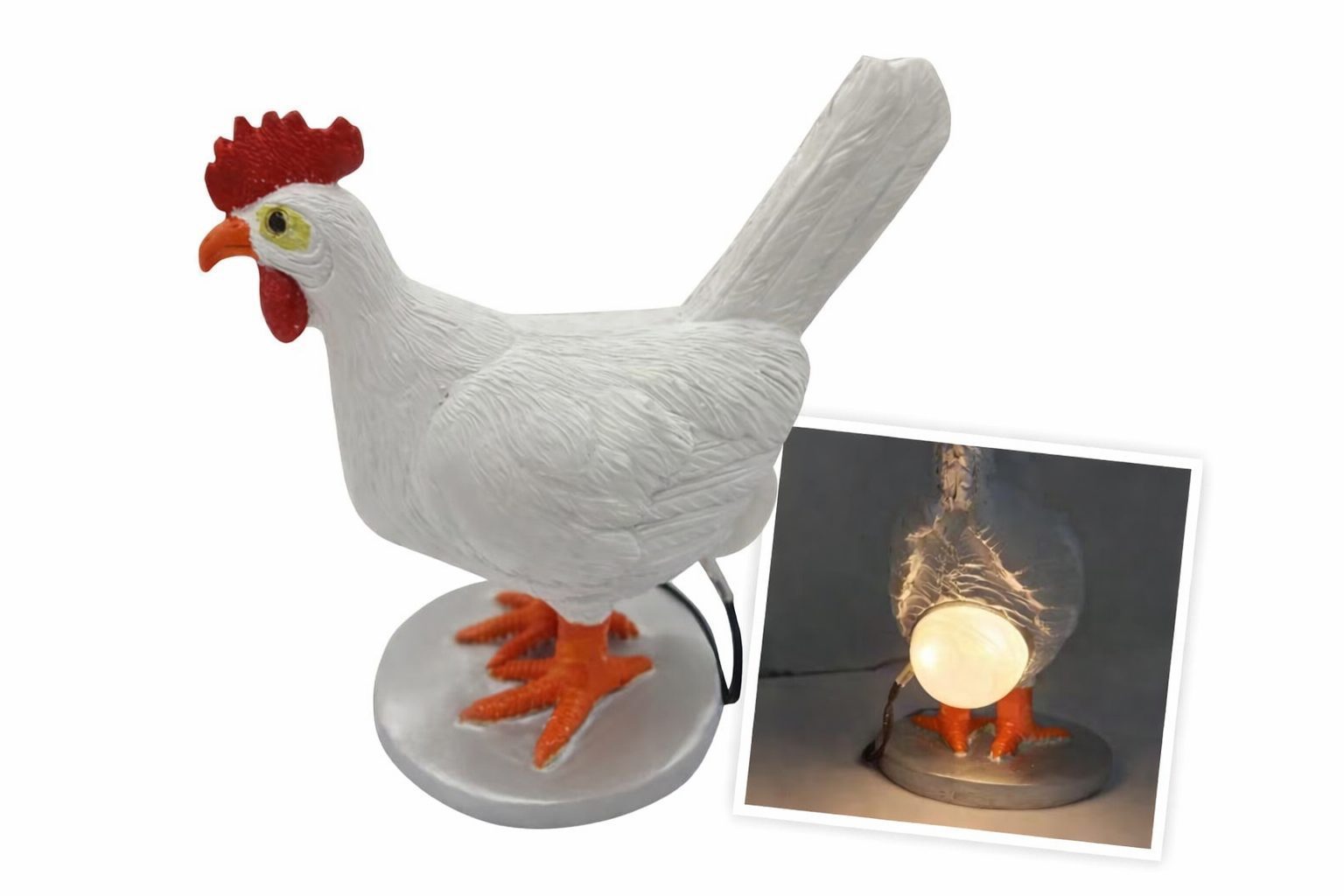 Luminária de Ovo de Galinha