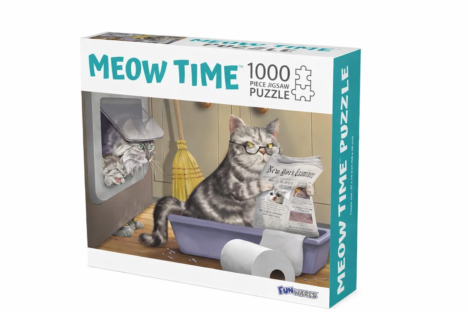 Quebra-cabeças Gato C*gando (1000 peças)