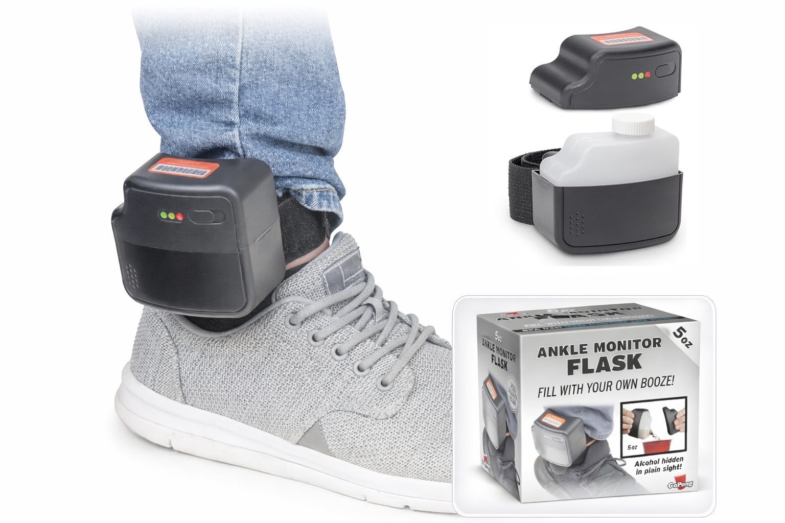 Tornozeleira “Eletrônica” com Bebida