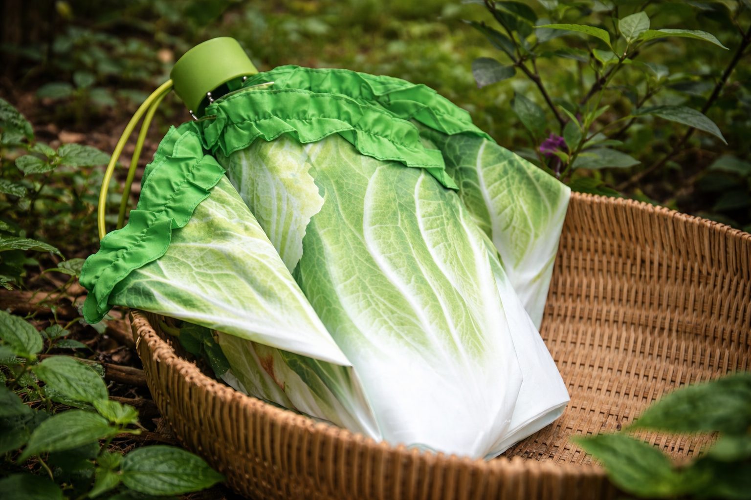 Vegetabrella — o guarda-chuva mais fresco da estação